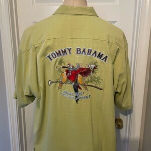 Tommy Bahama “World’s Most Interesting Parrot” panel back!!
